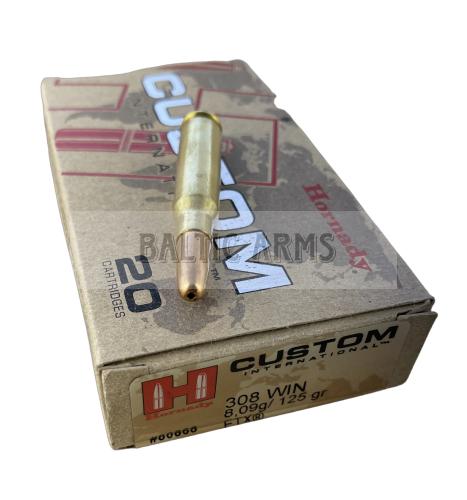 HORNADY .308 Winchester 125 gr ETX INTL